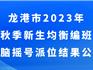 公示！龍港中小學(xué)新生分班結(jié)果出爐！